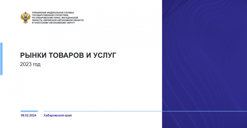 Рынки товаров и услуг Хабаровского края в 2023 году
